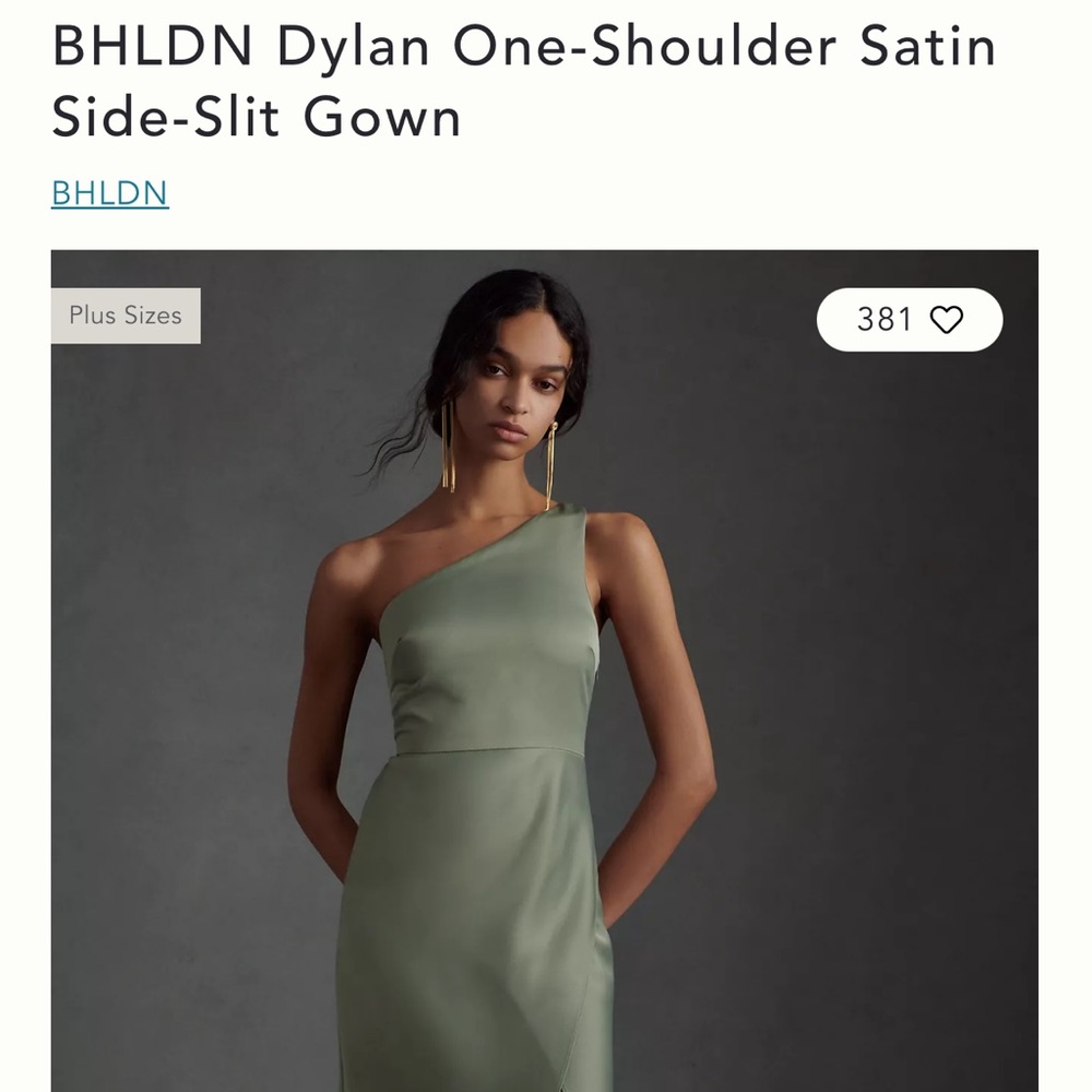 BHLDN Bridesmaids Dress Style No. 62656665; Color Code: 031